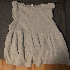 Rabbit Rose Ruffled Blouse